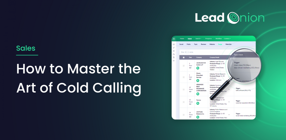 How to Master the Art of Cold Calling
